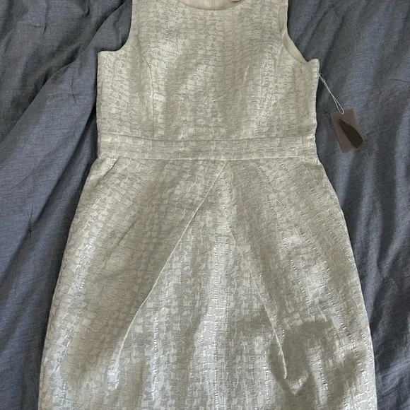 Forever 21 | Dresses | Forever 2 Elegant White And Silver Sleeveless Dress  | Poshmark